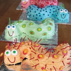 Caterpillar Cake recipe