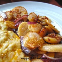Home Fries With Onions recipe