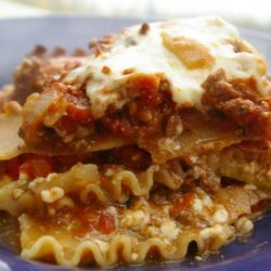 Easy 5 Ingredient Vegetable Lasagna recipe