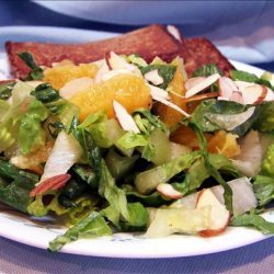 Tossed Romaine and Orange Salad recipe