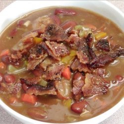 It's Cold Outside Bean and Sausage Chowder recipe