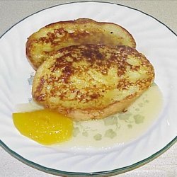 Overnight Peaches & Cream French Toast recipe