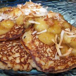 Banana and Coconut Pancakes recipe