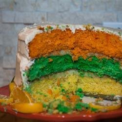 Rainbow Citrus Cake recipe