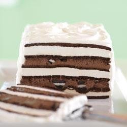 OREO and Fudge Ice Cream Cake recipe