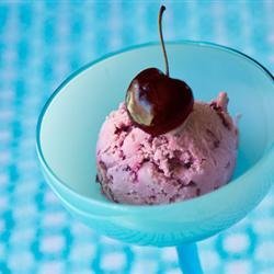 Cherry Cheesecake Frozen Yogurt recipe