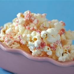 Candy Cane Popcorn recipe