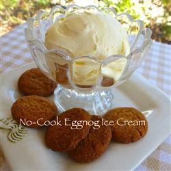 No-Cook Eggnog Ice Cream recipe