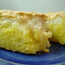 Coconut Meringue Cake recipe
