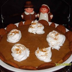 Dad's Pumpkin Chiffon Pie recipe
