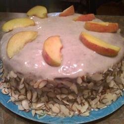 Peaches and Cream Cake recipe