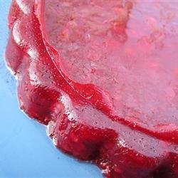 Cran-Raspberry Gelatin Mold recipe