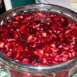 Cranberry Salad VII recipe