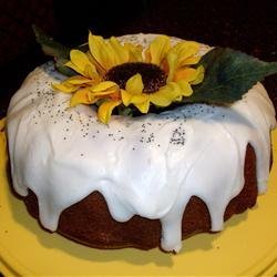 Sour Cream Poppy Seed Cake recipe