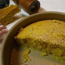 Semolina Turmeric Cake (Sfoof) recipe