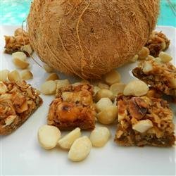 Hawaiian Macadamia-Coconut Squares recipe