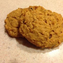 Halloween Pumpkin Oatmeal Cookies recipe