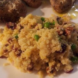 Couscous Salad with Dried Cranberries and Pecans recipe