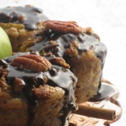 Apple and Spice, Naughty and Nice Bread Pudding recipe