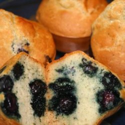 The No-Fat Blueberry Muffins Recipe recipe