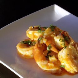 Garlicky Buffalo Shrimp recipe