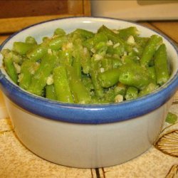 Garlicky Green Beans recipe