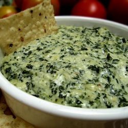 The Naughtiest, Most Delicious Spinach-Artichoke Dip recipe
