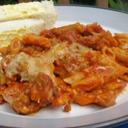 Baked Sausage Penne recipe