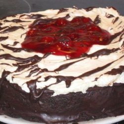 Nana's Chocolate Cherry Cake recipe