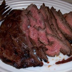 Barbecued Flank Steak recipe