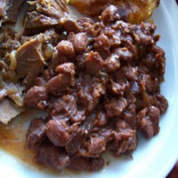 Slow Cooker BBQ Pinto Beans recipe