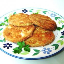 Oven-Fried Eggplant Cutlets recipe