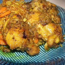 Moroccan Saffron Chicken recipe