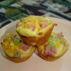 Mini Ham & Cheese Cups recipe