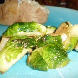 Brussels Sprouts With Sesame Seeds recipe