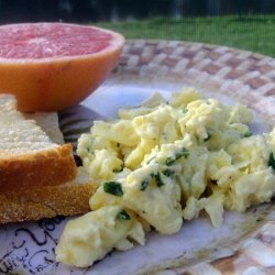 Libbie's Eggs With Onion Tops recipe