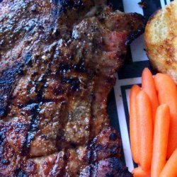 Easy Tender Grilled Pork Steak recipe