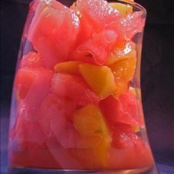 Watermelon Mango Salad recipe