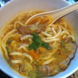 Asian Beef Noodle Soup recipe