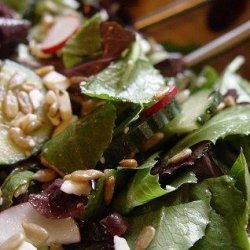 Cucumber, Olive, Radish and Feta Salad recipe