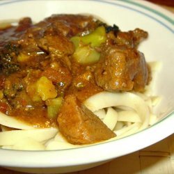 Savory Beef Paprika recipe