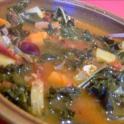 Vegetarian Portuguese Kale Soup recipe
