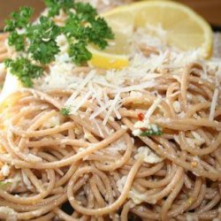 Linguine With Lemon, Garlic & Parmesan recipe