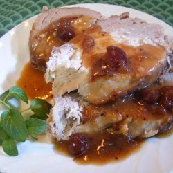Crock Pot Cranberry Pork Roast and Gravy recipe