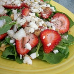Strawberry & Bleu Cheese Salad recipe