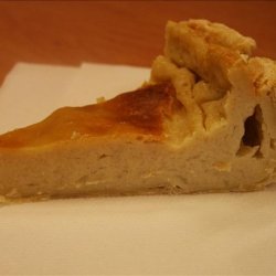South African Milk Tart -- Traditional recipe
