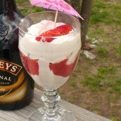 Strawberry and Bailey's Fool recipe