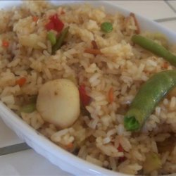 Easy Fried Rice for Two recipe