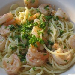 Ultimate Shrimp Scampi Linguini recipe