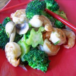 Shrimp and Broccoli Stir-Fry recipe